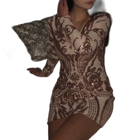 Paljettklänning - DM RETRO