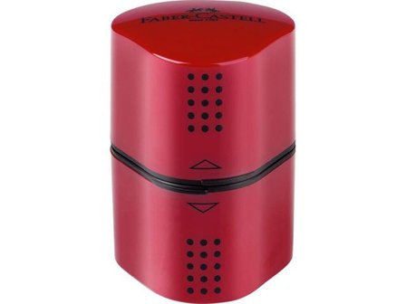 Faber-Castell Pennvässare GRIP 2001 Trio-pennväsare för blyerts- och färgpennor röd eller blå - Lyreco - Skola och förskola - Pennor och tillbehör - 