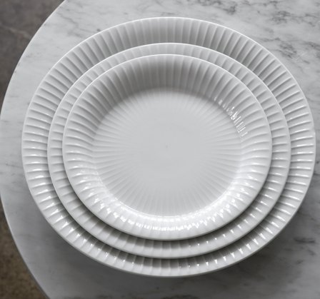 Kähler Hammershøi Tallerken Hvit, ø270