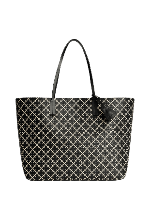 By Malene Birger Abi mönstrad toteväska Väskor & plånböcker Dam Svart ONESIZE