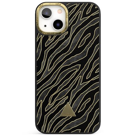 Naive iPhone 13 Skal - Golden Zebra