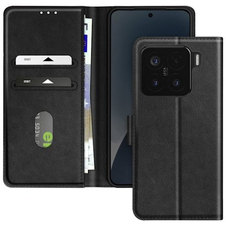 Smartphonefodral - Xiaomi - 15 - Plånbok - Videostöd - Svart
