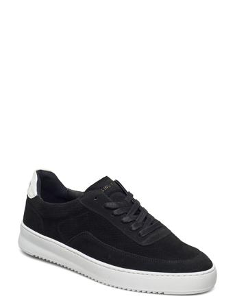 Mondo Perforated Organic Grey Matalavartiset Sneakerit Tennarit Musta Filling Pieces