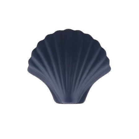 Morandi Farge Skall Keramisk Smykkeskrin Oppbevaring Kalsium Blå