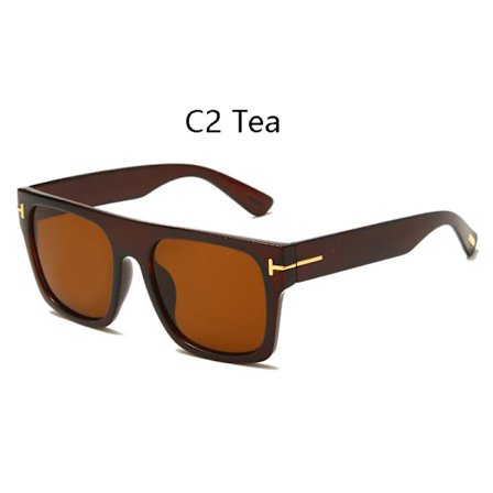 2023 Trendiga Coola Högkvalitativa Fyrkantiga Tom Solglasögon Herr/Dam Vintage Pop ins Solglasögon Oculos De Sol