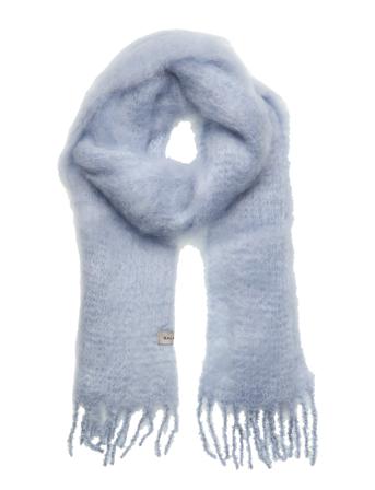Aurora Kid Mohair Scarf Accessories Scarves Winter Scarves Sininen Balmuir