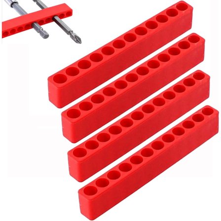 5 stk. 12 Hulls Bits Holder Bit Opbevaringsstrimmel Hex Skaft Skruetrækker C