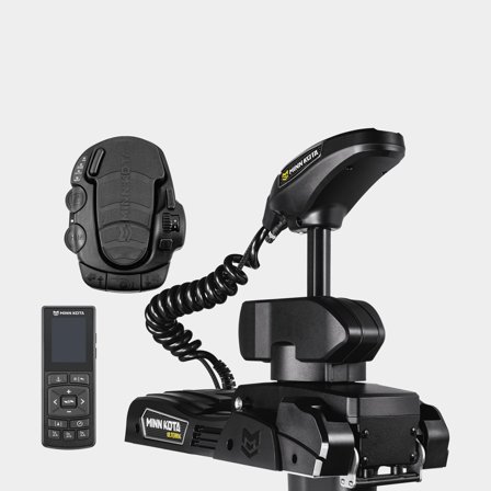 Frontmonteret elmotor båd (trollingmotor) Minn Kota Ulterra Quest WR DSC 90/115 72", 24 V / 36 V, 90 / 115 lbs, 182 cm rigglængde, uden batteri