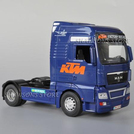 1:32 Skala Diecast Metal Truck Model Toys Man Tgx Tractor
