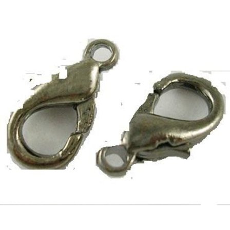 25 St. 10 mm. lange hummerlåse (5 farvevalg)