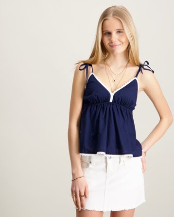 RYVLS Summer Top Blå Topper/Bluser Jente - Kids Brand Store