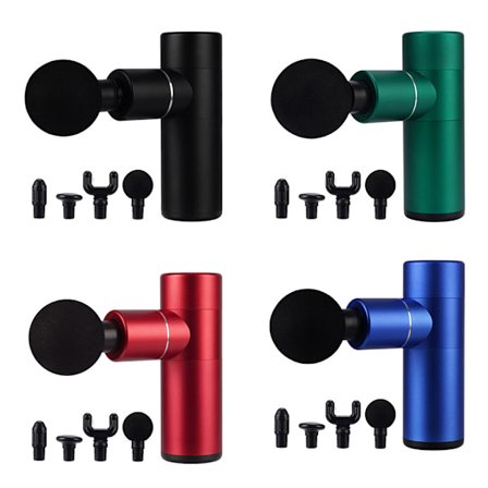 Massagepistol (4-huvuden) för effektiv muskelstimulans