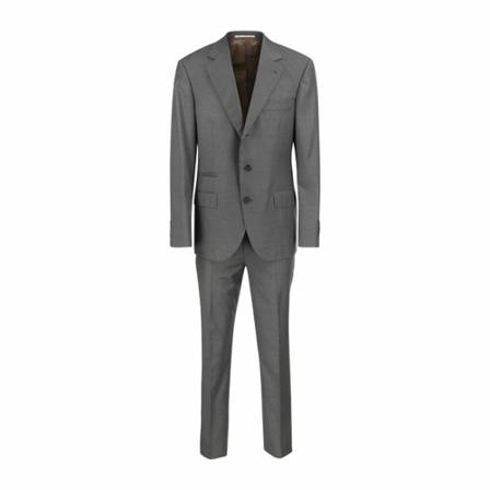 Brunello Cucinelli Suit Grå, Herre Jakkesæt, Størrelse: M