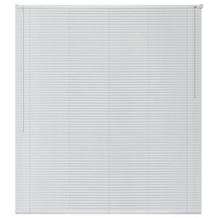 vidaXL Persienner aluminium 140x160 cm vit