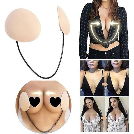 Womens Deep Push-up Frontless Bra Kit