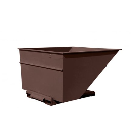 Tippcontainer, 3000 liter, brun