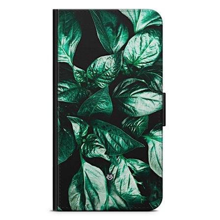 Bjornberry Fodral Samsung Galaxy S22 Ultra- Gröna Löv