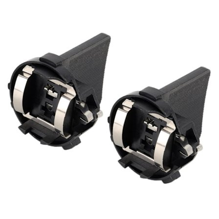 H7 Halogenlampfäste, 2 st Auto Halogenlampfäste, ABS Värme