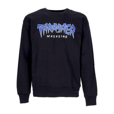 Thrasher jagged logo crewneck Sort, Herre Sweatshirts