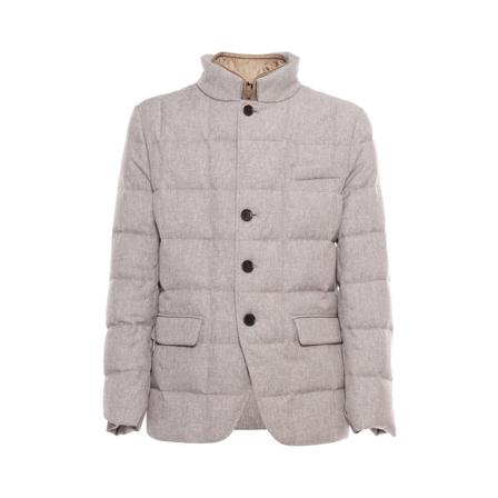 Fay Down Jas , Grijs , Heren , Maat: XL