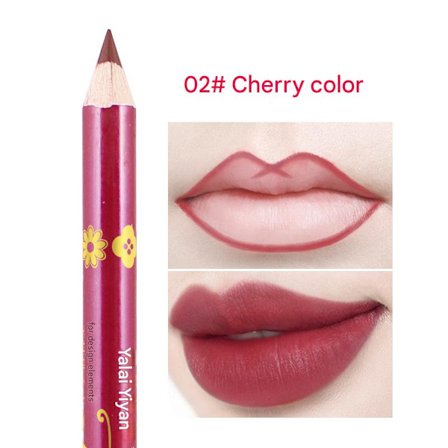 Yalaiyi Læbestift & Lip Liner 13 Farver Mat Vandtæt Langtidsholdbar Velvet Læbestift Pen