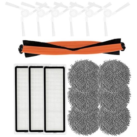 Ersättning för Självrengörande Robotdammsugare Mop Pro STYTJ06ZHM Reservdelar Tillbehör Hepafilter