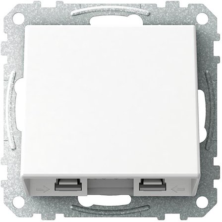 Schneider Electric Exxact WDE002320 Anslutningslock vit, Installationsmaterial