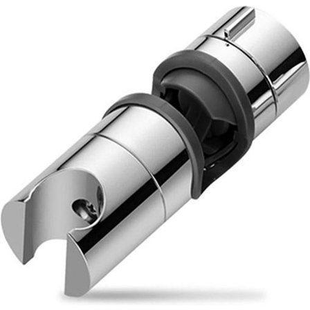 Yleismallinen liukukappale - Kromi - 25 mm - Käsisuihkun pidike