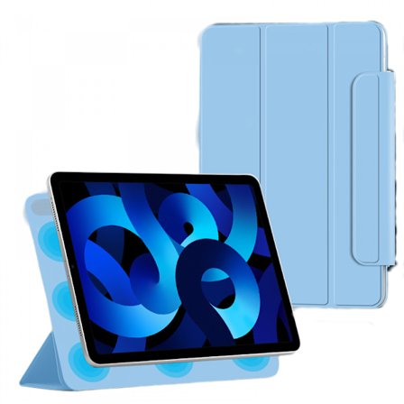 Magnetisk Etui til iPad Air 5/ 4 10,9 Tommer, Slank Smart Folio Trifold Stativ Etui, Auto Sleep/Wake, Understøtter 2. Gen Apple Pencil Opladning