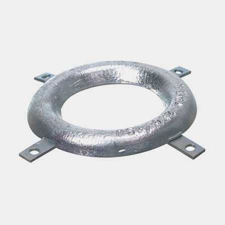 Zinkanode BAC, voor roer/schroef/trimvlakken, 3.3 kg, Ø250/150mm