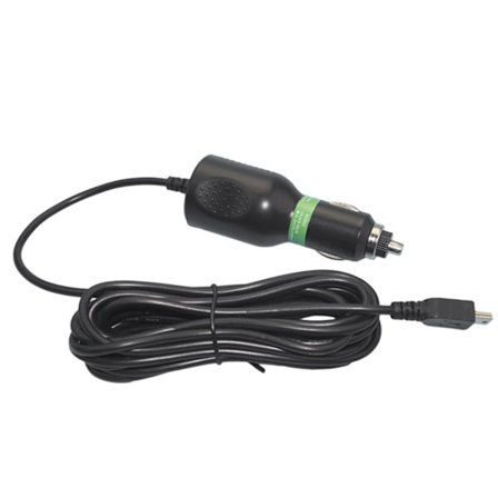 för DC 5V 2A Mini USB Billaddare Adapter Kabel Sladd för GPS Kamera 3.5m för Mp3-spelare Mobiltelefoner