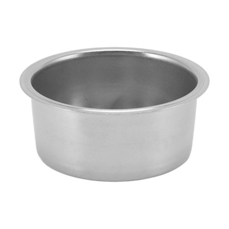 51 mm enkeltlags ikke-trykksatt kaffefilterkurv med fint filter for 2 kaffekopper i kaffemaskin hjemme