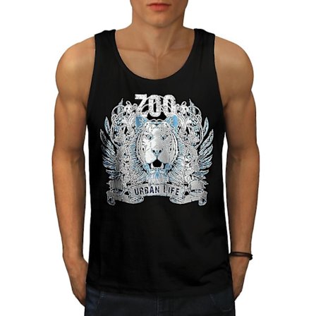 Urban Life Lion Animal Men Linne