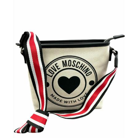 Love Moschino, Cross Body Bags Beige, Dames, Maat:ONE Size