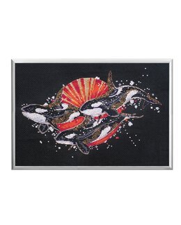 Broderikit Billede Spækhugger - Abris Art