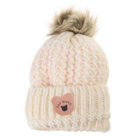 Sødt Bjørn Børne Halstørklæde & Hue Varmt Halstørklæde Efterår Vinter Beanie Hue Tilbehør Brusebad Gave til 1-5 År Drenge og Piger Gult Sæt