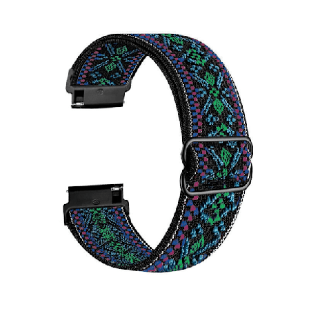 Klockarmband för Apple Watch iWatch 22mm bredd 16 grön pil