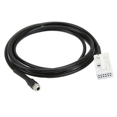 AUX-inngang Lydkabel Adapter ABS Erstatning for Citroen Berlingo 2005 Støtter MP3 Lydformat