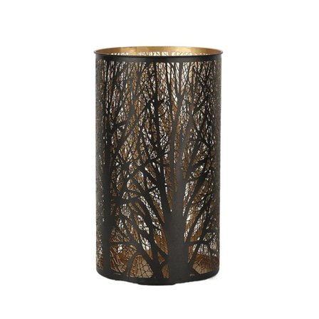 IC Kynttilänjalka Rauta Kynttilänjalka Romanttinen Ruokapöydälle Olohuoneelle L 14cmx14cmx25cm