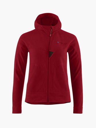 Klättermusen Sigyn Hooded Zip Women's - Burnt Russet - L