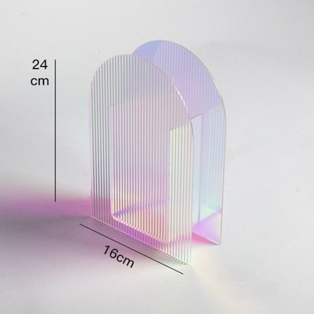 Akryl Vas Blomsterbehållare ARCHED ARCHED