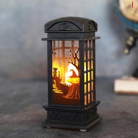 Halloween Lights Pumpkin Horror Ghost Wind Lantern Diy Hängande