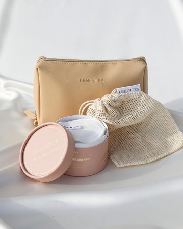 Lenoites Organic reusable Rounds, Hår, Styling Tools, Tilbehør