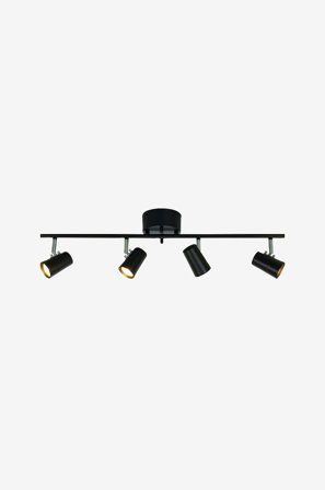 Aneta Lighting - Loftlampe Pilot - Sort - Spotlights - Fra Homeroom