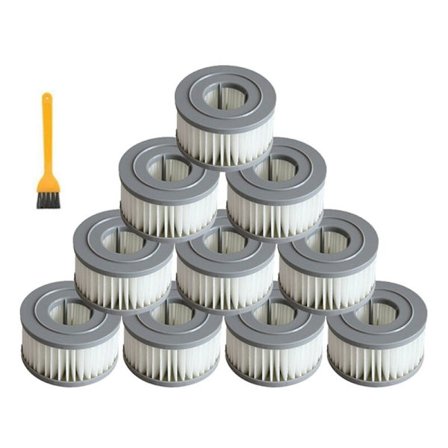 10 stk. HEPA-filter til JV85 JV85 Pro H9 Pro A6/A7/A8 håndholdt trådløs støvsuger