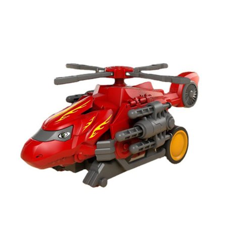 Barns kollisjonsdeformasjons treghets tankbil utkastingsleketøy simulering liten bilmodell liten leke(Rød)