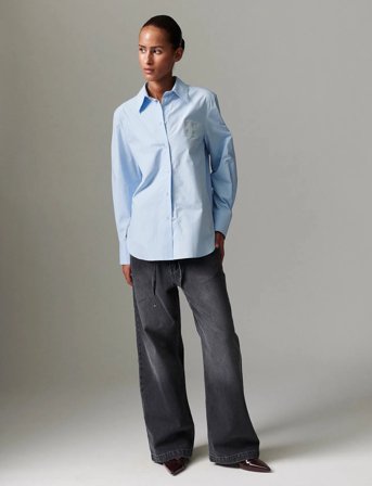 Day Birger et Mikkelsen Jojo - Poplina - Blue - 44