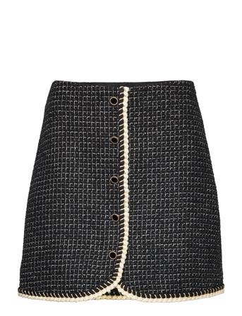 Yasclema Hmw Short Skirt - Ca Kort Skjørt Svart YAS*Betinget Tilbud