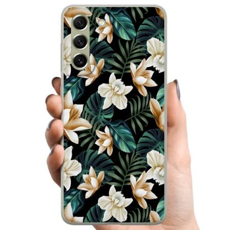 Samsung Galaxy S21 FE 5G TPU Mobilskal Blommor