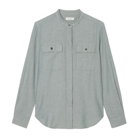 Marc O'Polo Blouses , Groen , Dames , Maat: S